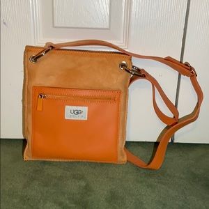 Orange Ugg Cross body bag